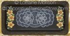 Decorative Lace Platter ePattern - Lorraine Morison - PDF DOWNLOAD